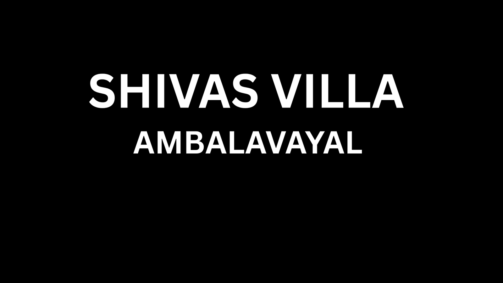 SHIVAS VILLA 