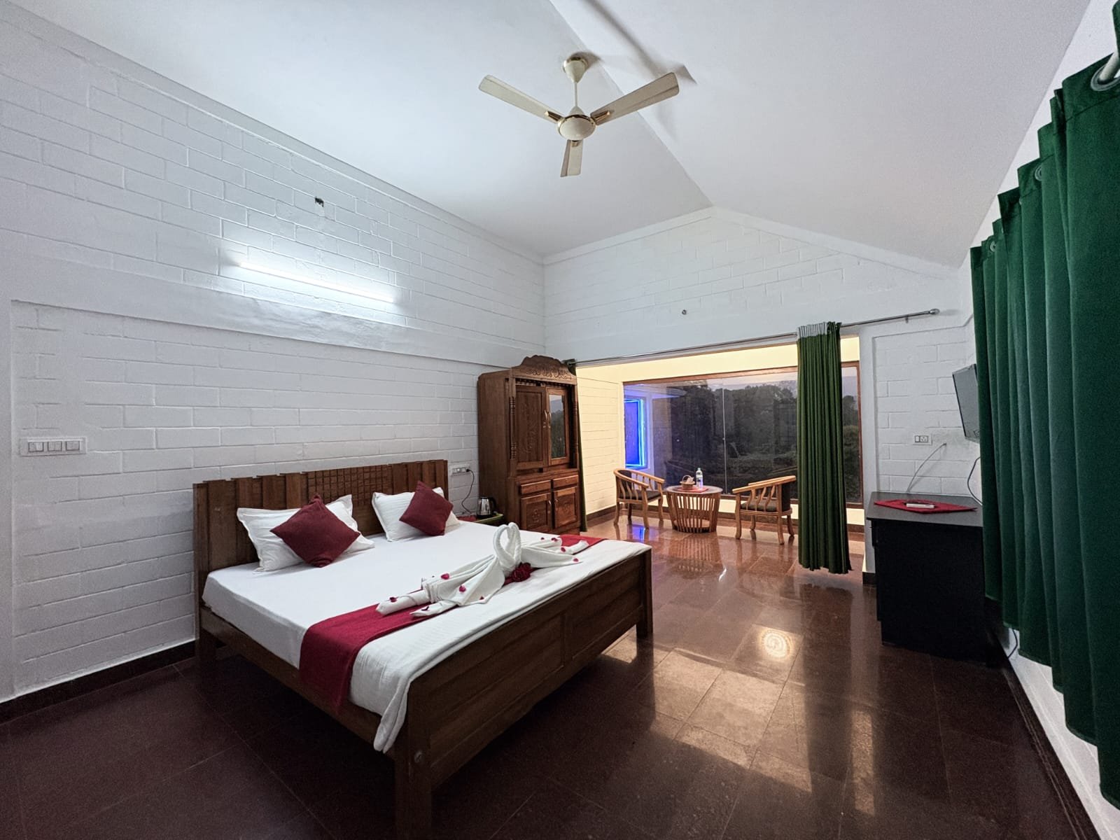 Premium Mountain view AC room