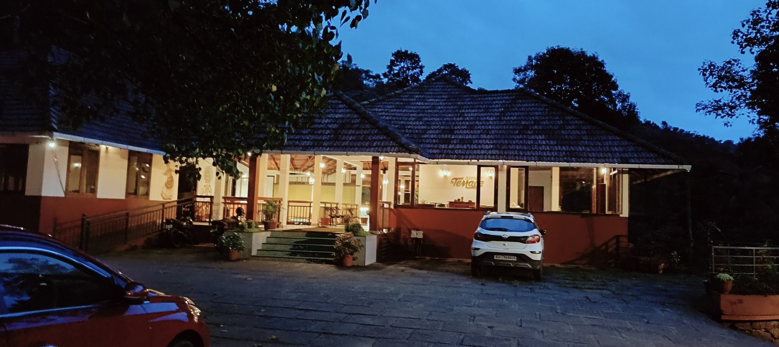 Terrace resort