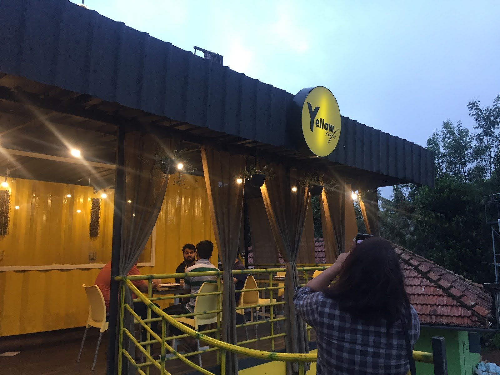 Yellow cafe